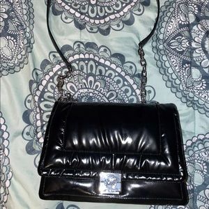 Michael Kors Rory Medium Quilted Patent Crossbody Bag